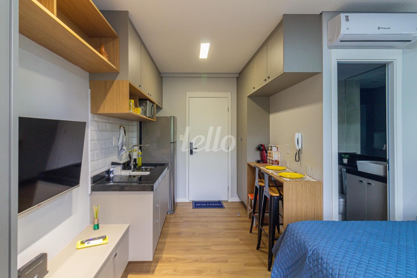 SALA de Apartamento com 25 m² em Belenzinho - São Paulo