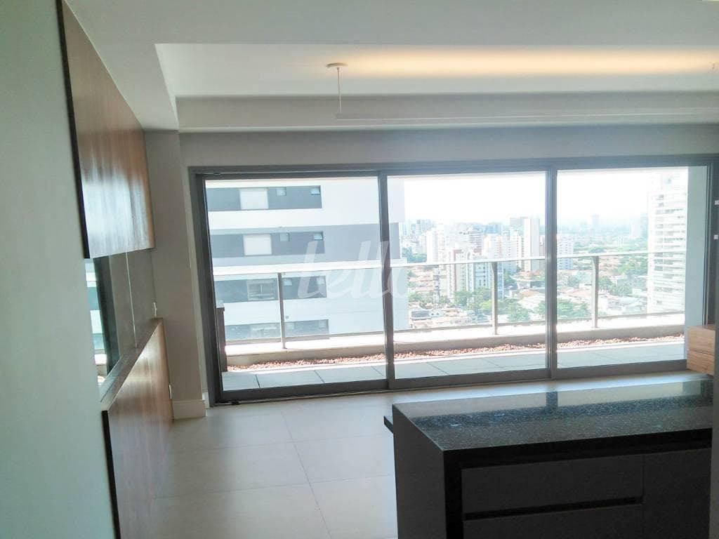 SALA de Apartamento com 85 m² em Brooklin Paulista - São Paulo