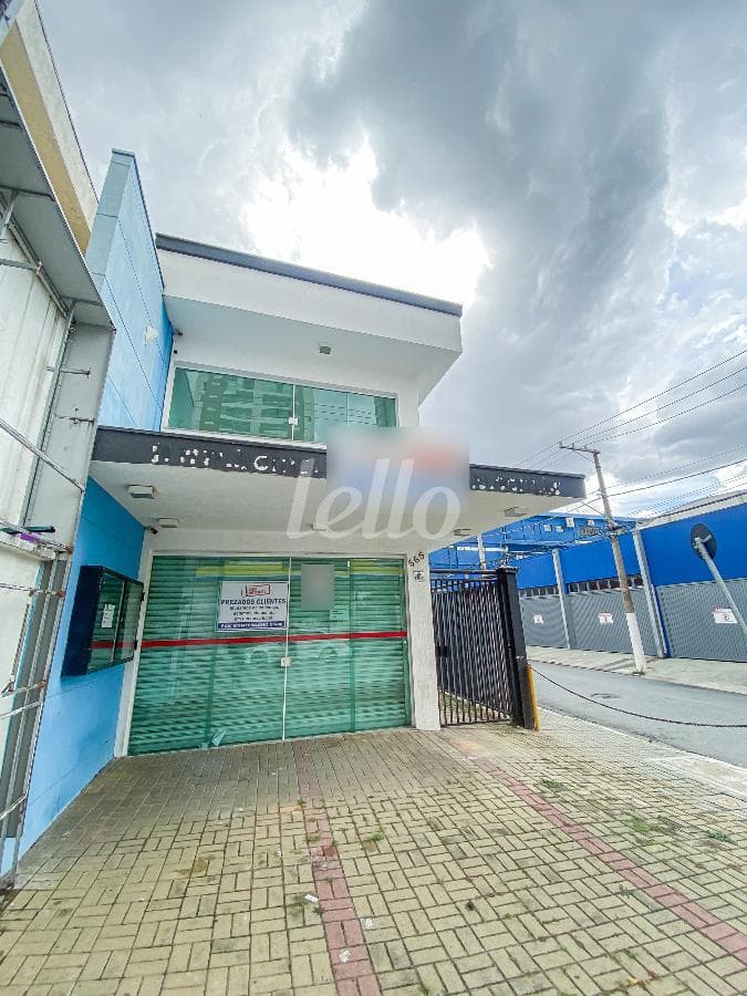 FACHADA de Prédio Comercial Monousuário com 225 m² em Chácara Mafalda - São Paulo