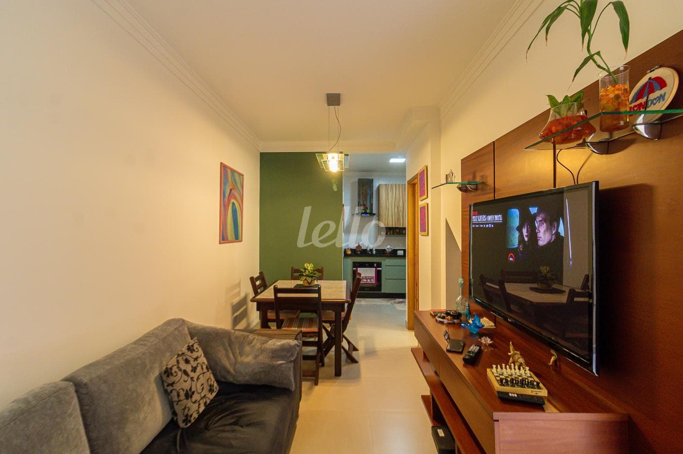 SALA de Casa em condomínio - sobrado com 100 m² em Santa Teresinha - São Paulo