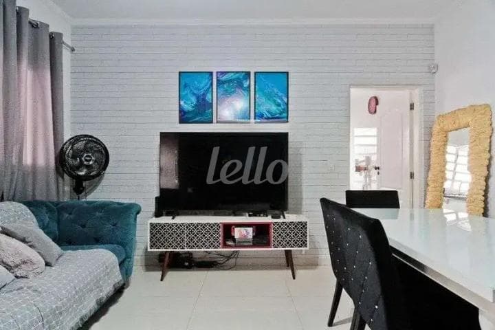 SALA DOIS AMBIENTES de Casa sobrado com 118 m² em Imirim - São Paulo