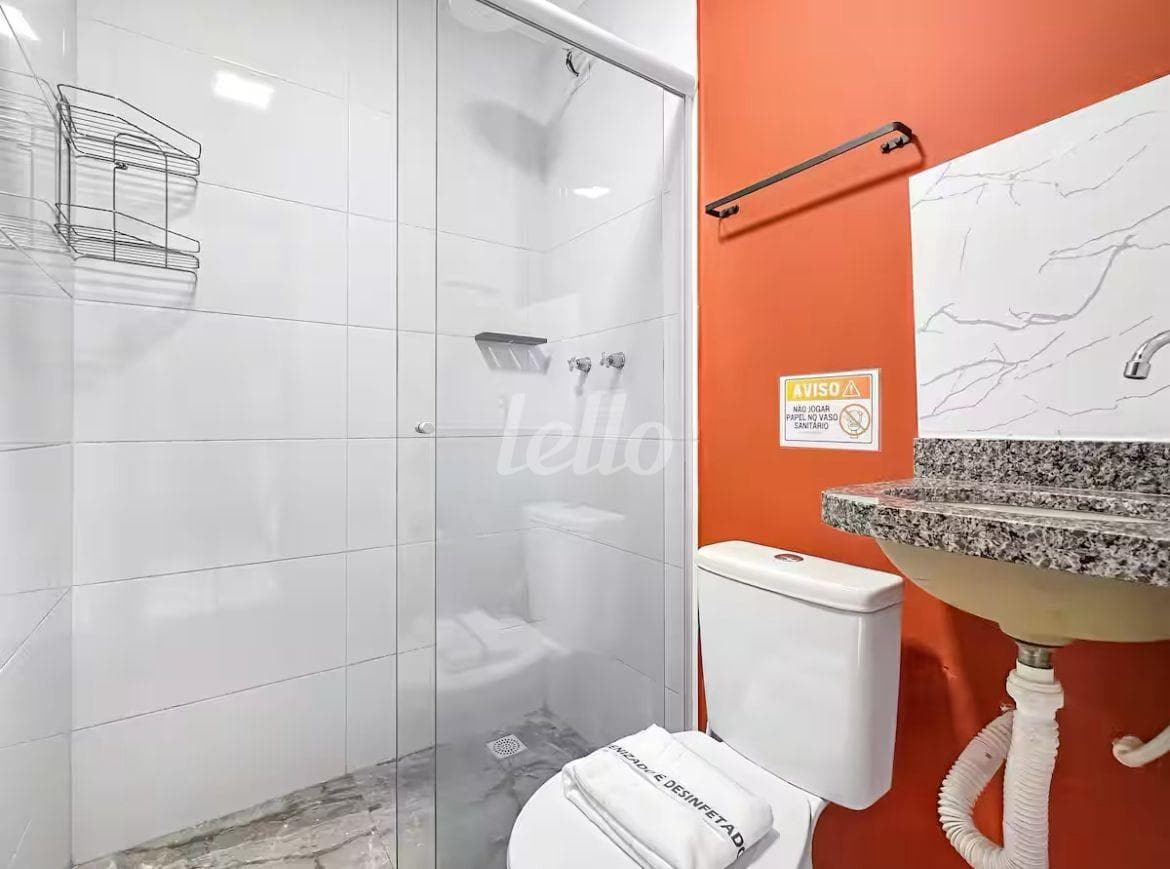 BANHEIRO de Apartamento com 45 m² em Vila Santa Catarina - São Paulo