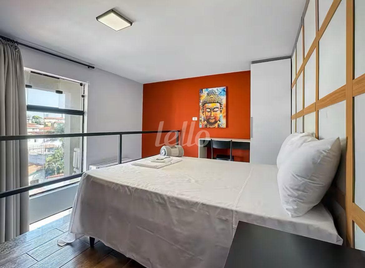 QUARTO de Apartamento com 45 m² em Vila Santa Catarina - São Paulo