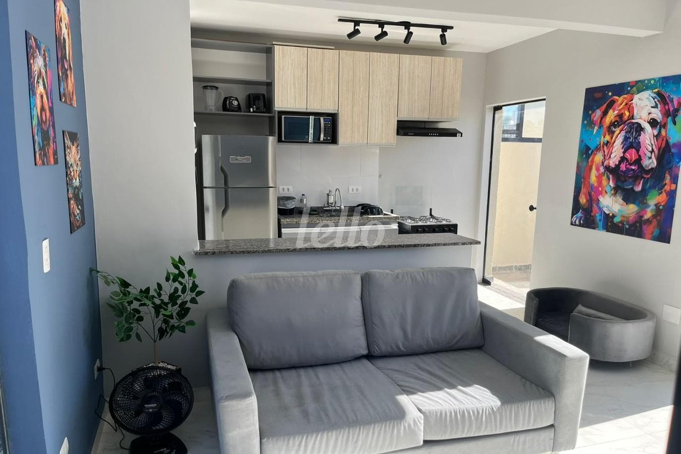 SALA de Apartamento com 85 m² em Vila Santa Catarina - São Paulo