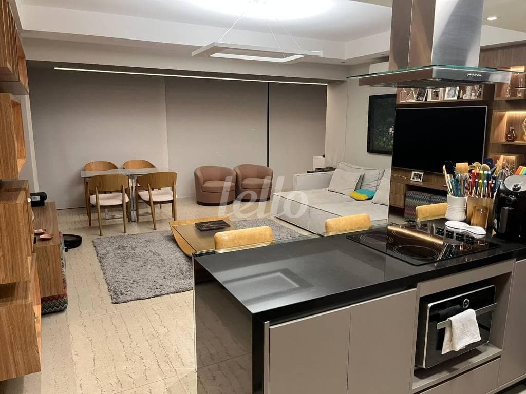 SALA de Apartamento com 84 m² em Brooklin Paulista - São Paulo